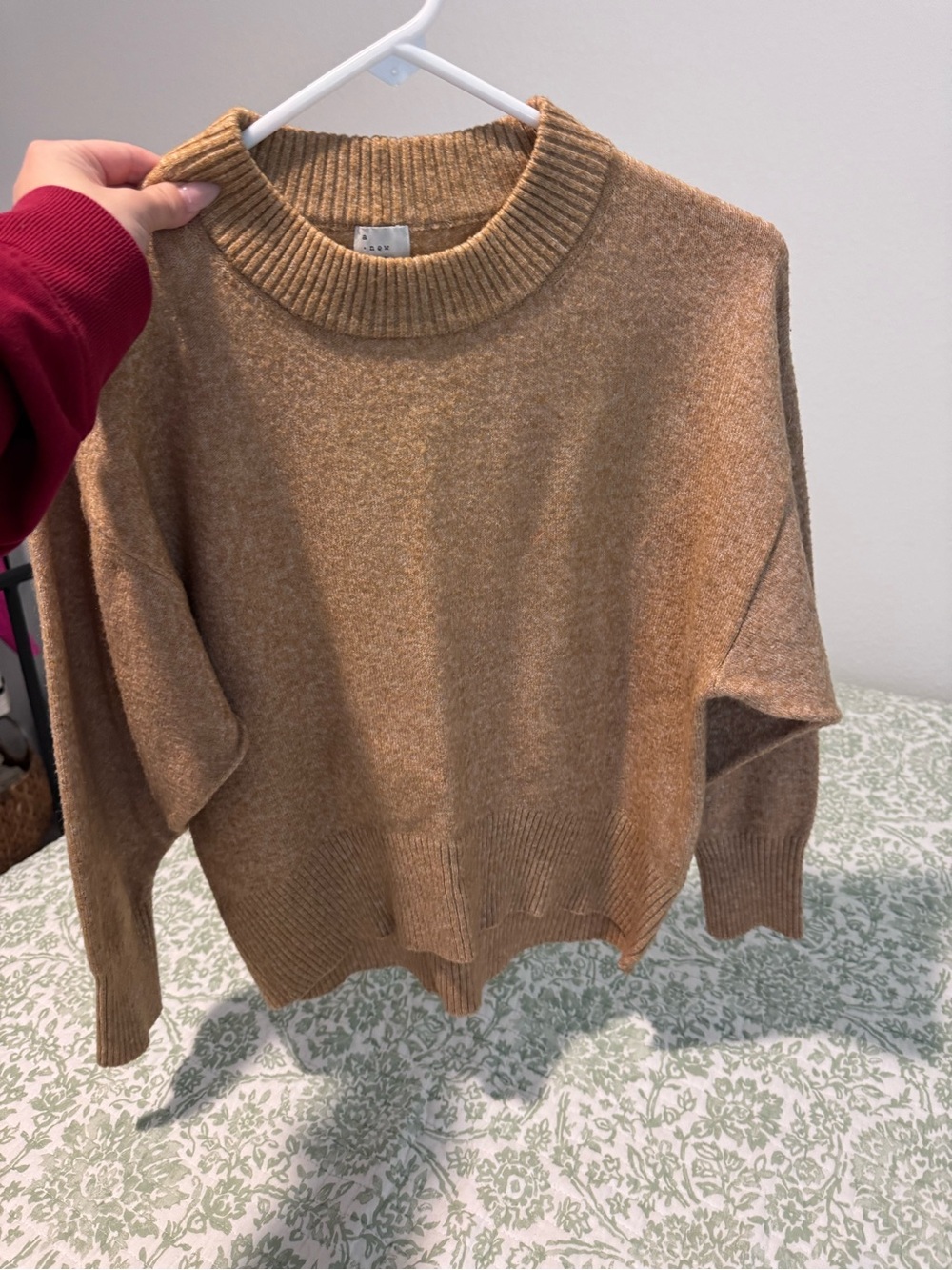 a new day Camel Crewneck Sweater - Picture 6 of 7